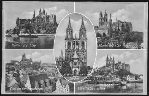 Meißen. verschiedene Stadtansichten