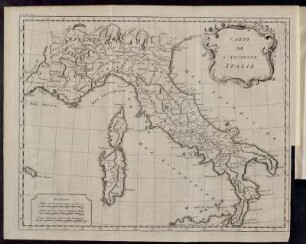Carte de L´Ancienne Italie.