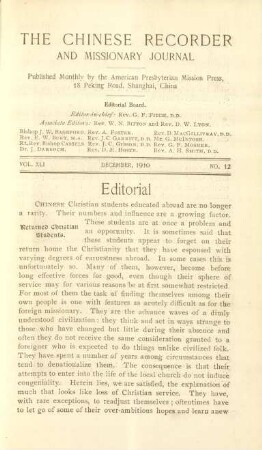 No. 12, December, 1910
