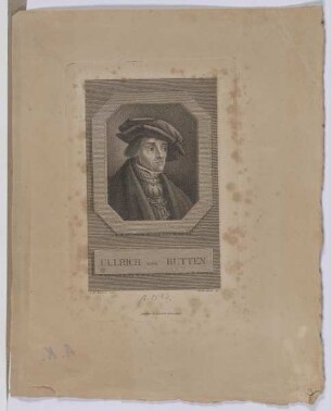 Bildnis des Ulrich von Hutten