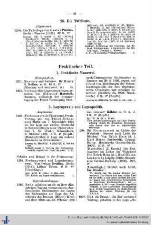 Praktischer Teil