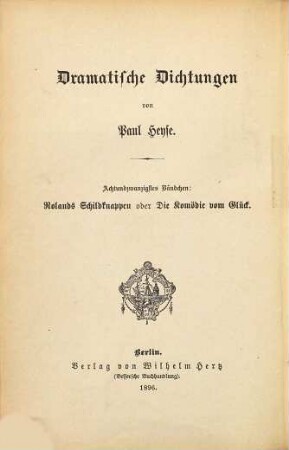 Dramatische Dichtungen, 28