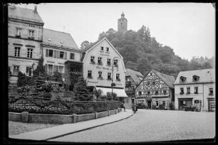 Bad Berneck. Markt. Straßenbild