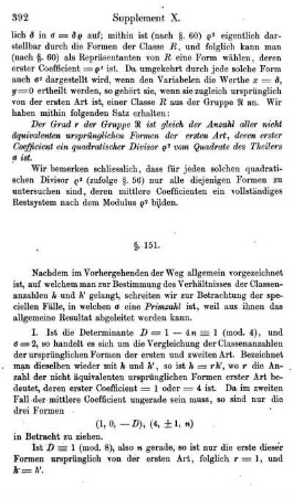 §. 151. Resultat dieser Vergleichung