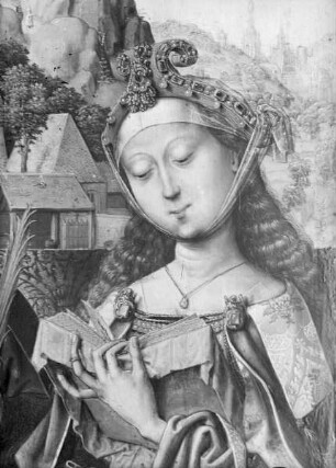 Kreuzaltar — Heiliger Alexius und heilige Agnes