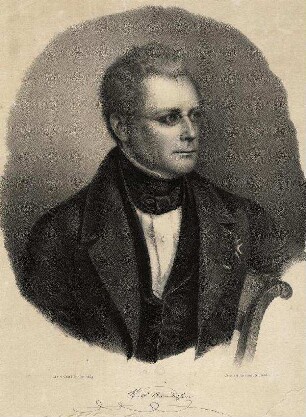 Bildnis von Wolf Graf Baudissin (1789-1878)