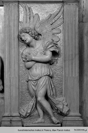 Altar mit Ecce homo : Engel