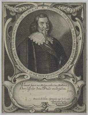 Bildnis des Ludovicus von Hörnigk