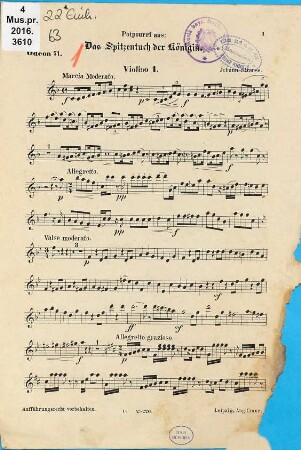 Potpourri aus: Das Spitzentuch der Königin : Johann Strauss