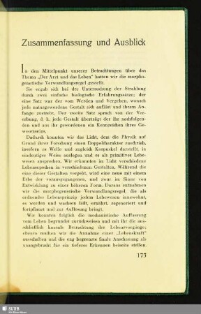 Zusammenfassung und Ausblick