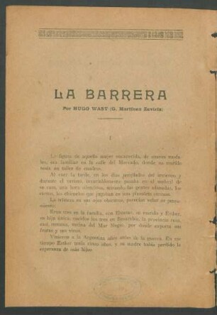 La barrera