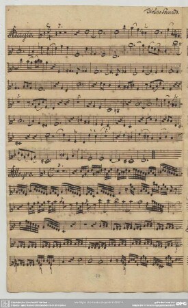 Händel, G. F., Sonaten, HWV 392 / Arr. 