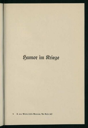 129-152, Humor im Kriege