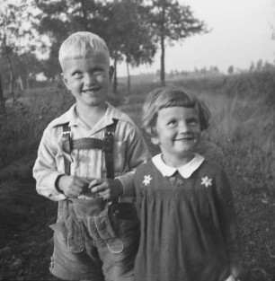 Familienbilder : Doppelportrait Junge und Mädchen