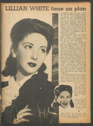 Lillian White tiene un plan