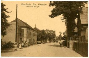 Brockwitz. Dresdner Straße