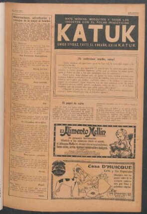 El papel de color