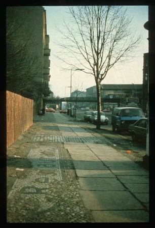 Diapositive: Schlesisches Tor, Schlesische Straße, 1982