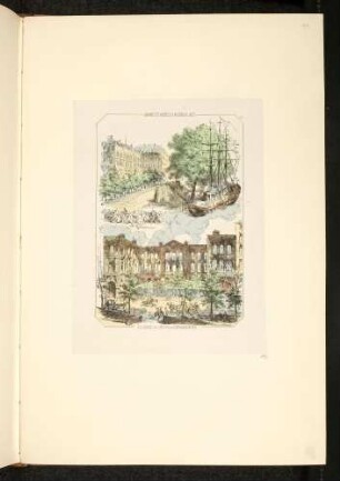 Avant et après l'incendie 1871