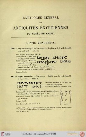 Katalog (Nr. 8001 - 8741)