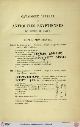 Katalog (Nr. 8001 - 8741)