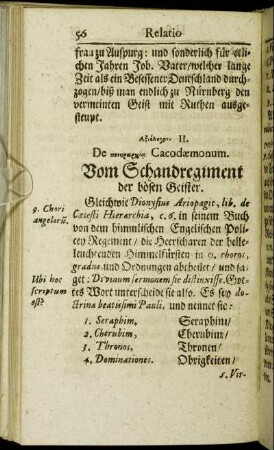 Vom Schandregiment der bösen Geister.