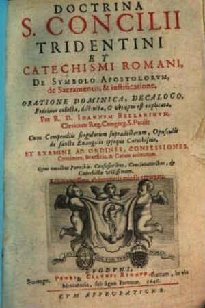 Doctrina Sacri Concilii Tridentini et Catechismi Romani