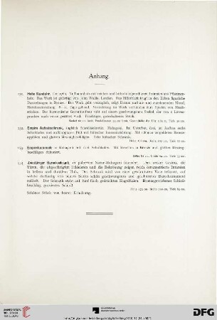 Anhang (Nr. 151-154)