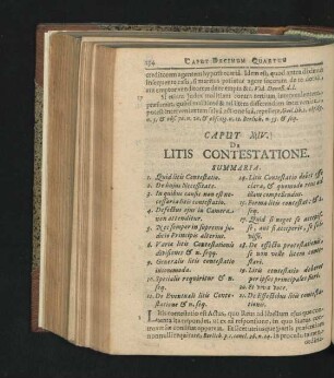 Caput XIV. De Litis Contestatione.