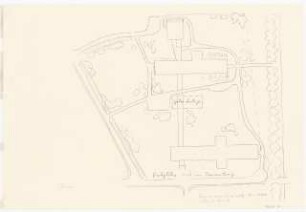Gartenanlage Pädagogische Akademie Köln: Lageplan 1:500