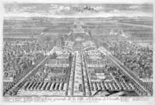 Versailles um 1700, Gesamtansicht