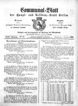 No. 51: No. 51, 07.Dezember 1862