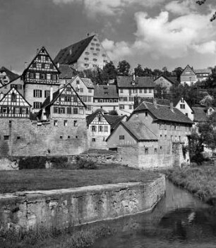 Schwäbisch Hall. Stadtteilansicht