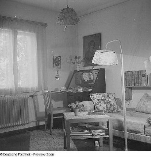 Aufnahmen von Hildegard Jäckels Haus in der Plattleite 25, Dresden-Weißer Hirsch