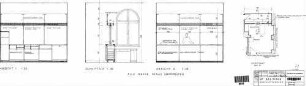 Balingen (Württ): Empfangsgebäude Kasse Grundriss