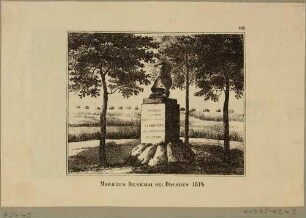 Denkmal für den französischen General der Befreiungskriege gegen Napoleon Jean Victor Moreau (1761-1813)