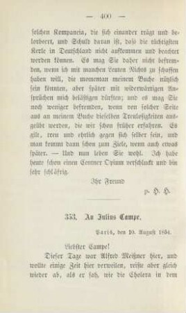353. An Julius Campe