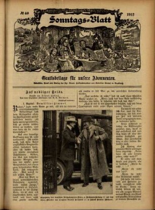 Ausgabe vom Sonntag, den 06. Oktober 1912.