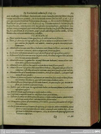 Caput XXIII. De solutionibus ab administrationibus factis, ab illisq[ue] receptis, in calculo recipiendis