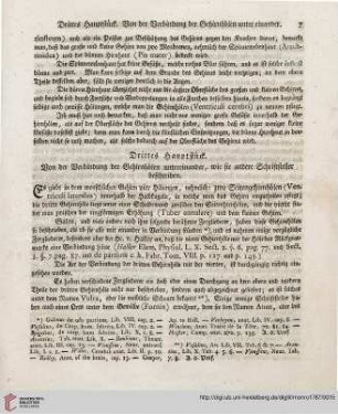 Drittes Hauptstück: Von der Verbindung der Gehirnhölen untereinander [...]