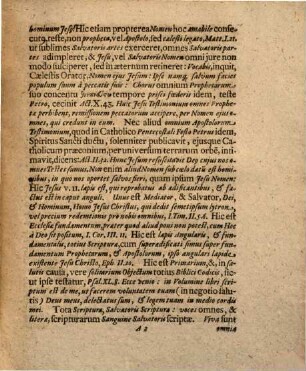 Decanus facultat. theolog. Wittenbergensis Johannes Deutschmann ... holosotera Jesum Christum, den all-einigen gantzen Jesum und Seligmacher contra semisalvatorem novatorum ... commendat ac ... ad orationem solennem reverenter invitat