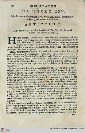 Capitolo XXV. Disordine circa alcune osseruanze, e maniere ingiuste, irragioneuoli, e strauaganti practicate da'Turchi
