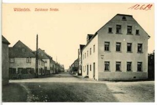 Wildenfels. Zwickauer Straße