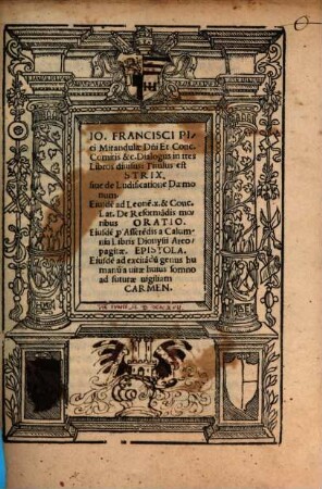 Dialogus Strix : sive de Ludificatione Daemonum