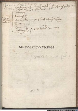 Manipulus curatorum