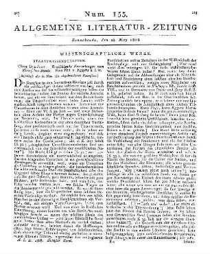 Eggers, C. U. D. v.: Deutschlands Erwartungen vom Rheinischen Bunde etc. (Beschluß der in Num. 154. abgebrochenen Recension.)