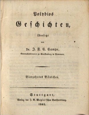 Polybios Geschichten, 14