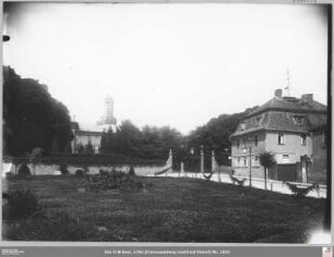 Schloß in Bad Homburg von Süden