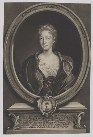 Bildnis der Magdalena Catharina Haintkin, geb. Leopoldin