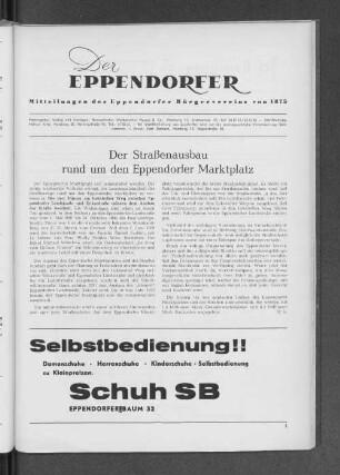 Der Straßenausbau rund um den Eppendorfer Marktplatz